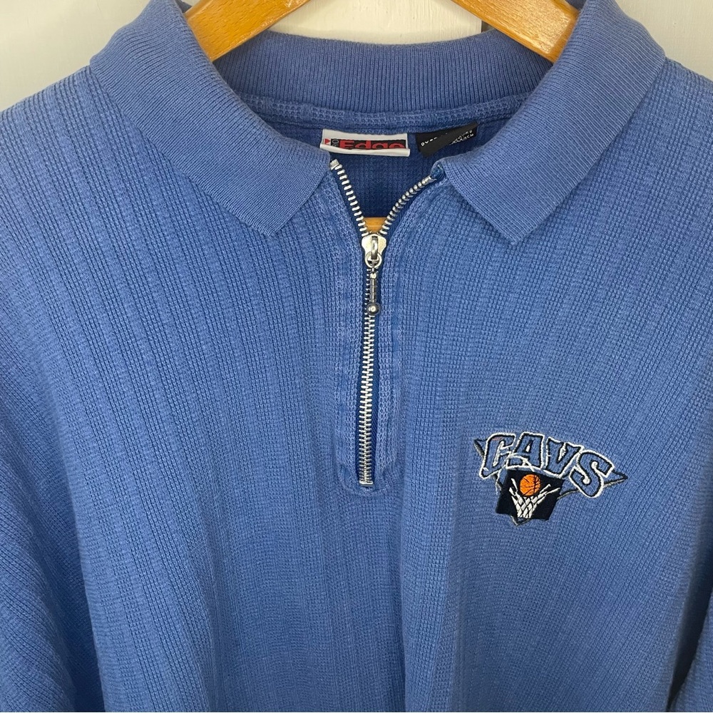 Vintage 1997 Pro Cavaliers Quarter Zip Polo Shirt